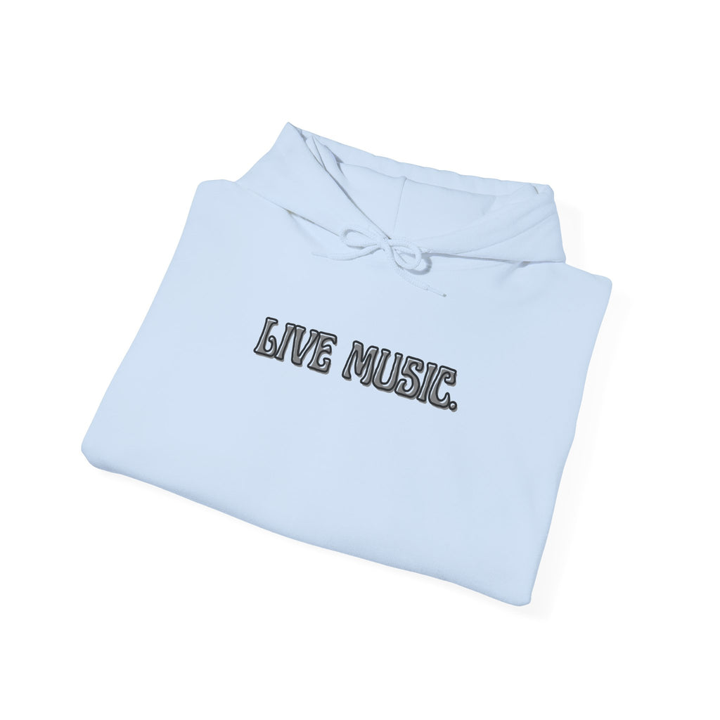 Live Music Hoodie — Vintage Band Tour Style Pullover for Music Lovers