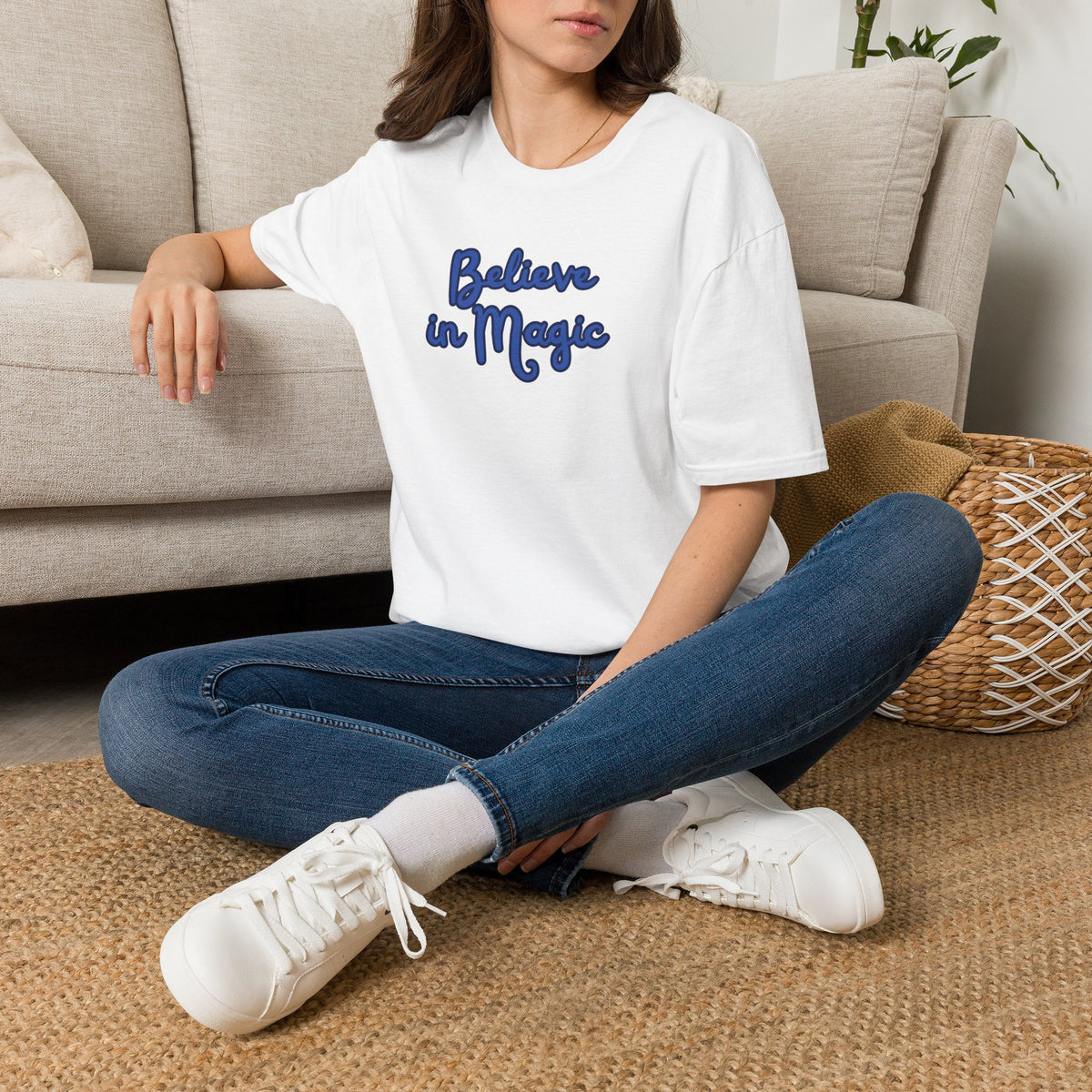 Believe in Magic T‑Shirt — Inspirational Script Tee