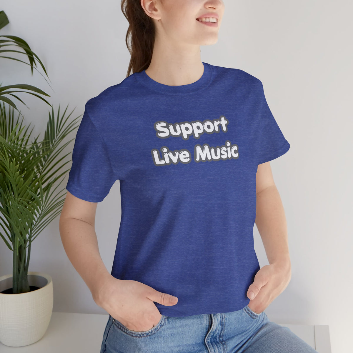 Support Live Music T-Shirt
