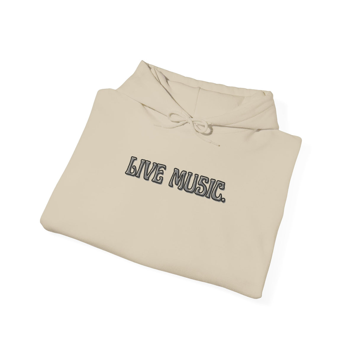 Live Music Hoodie — Vintage Band Tour Style Pullover for Music Lovers
