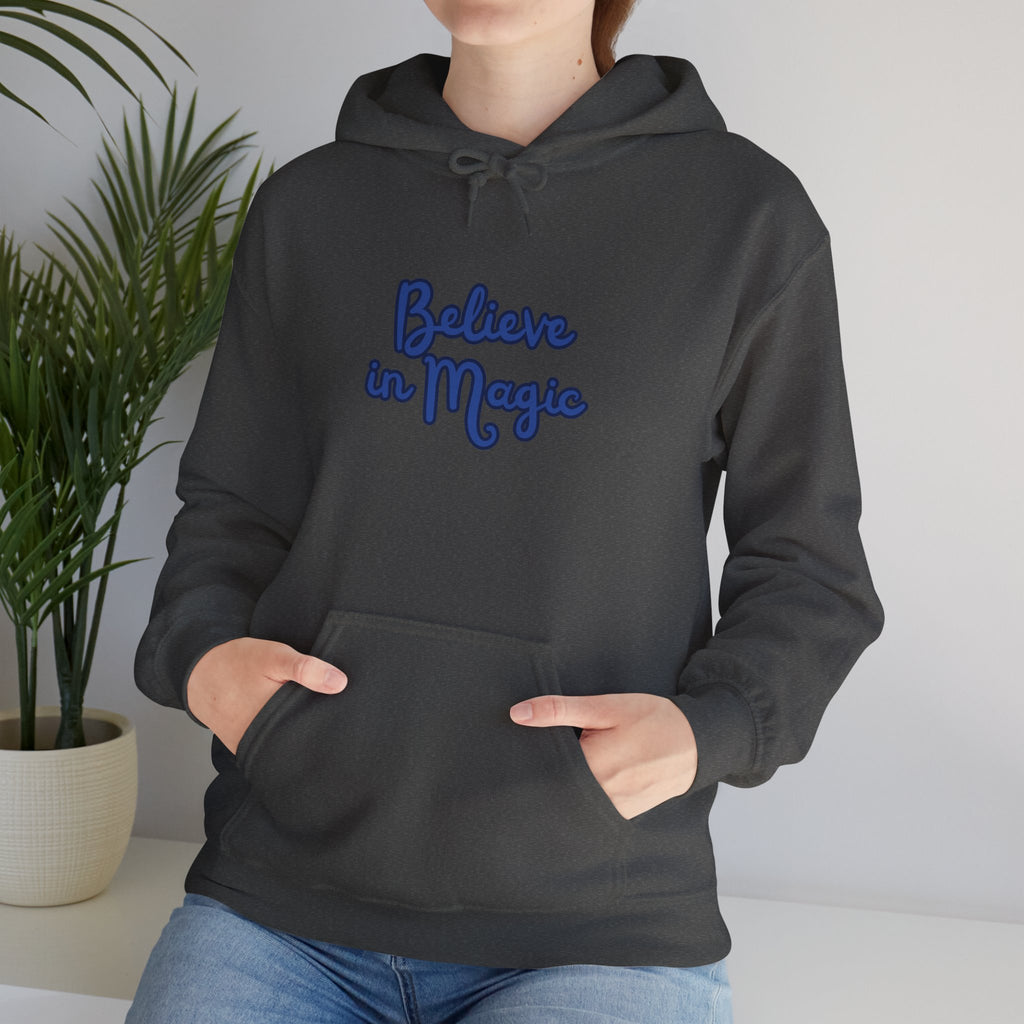 Believe in Magic Hoodie — Handwritten Script Comfort Pullover