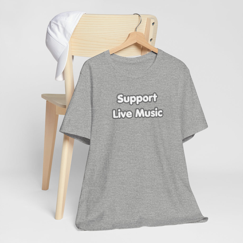 Support Live Music T-Shirt