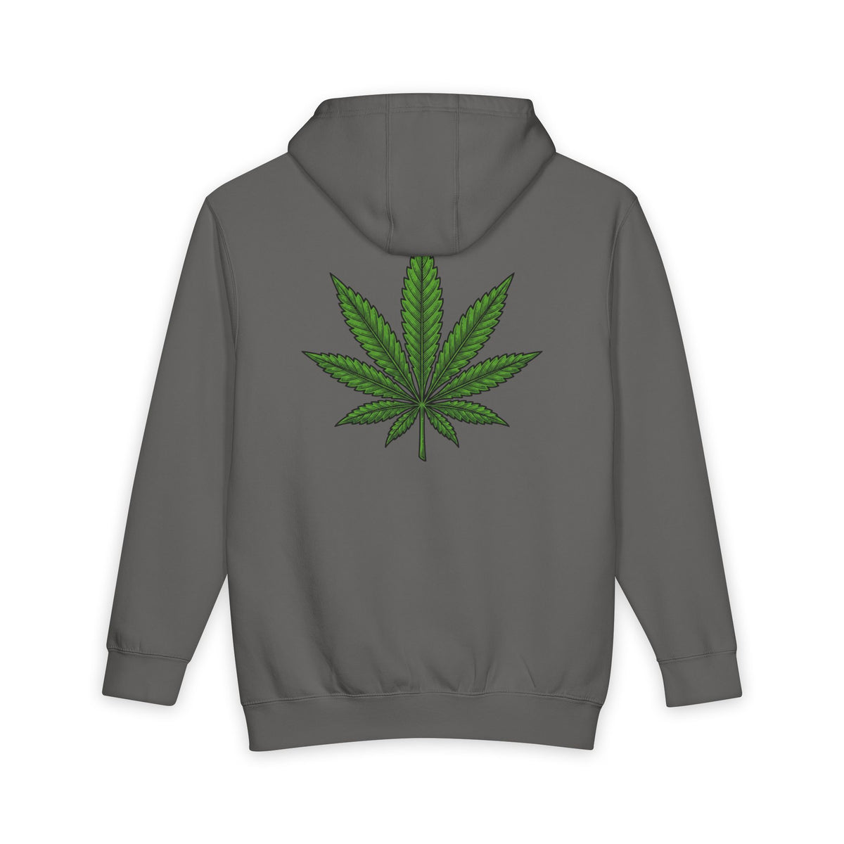 Marijuana Leaf Hoodie - Cannabis Graphic Pullover for Weed Enthusiast's