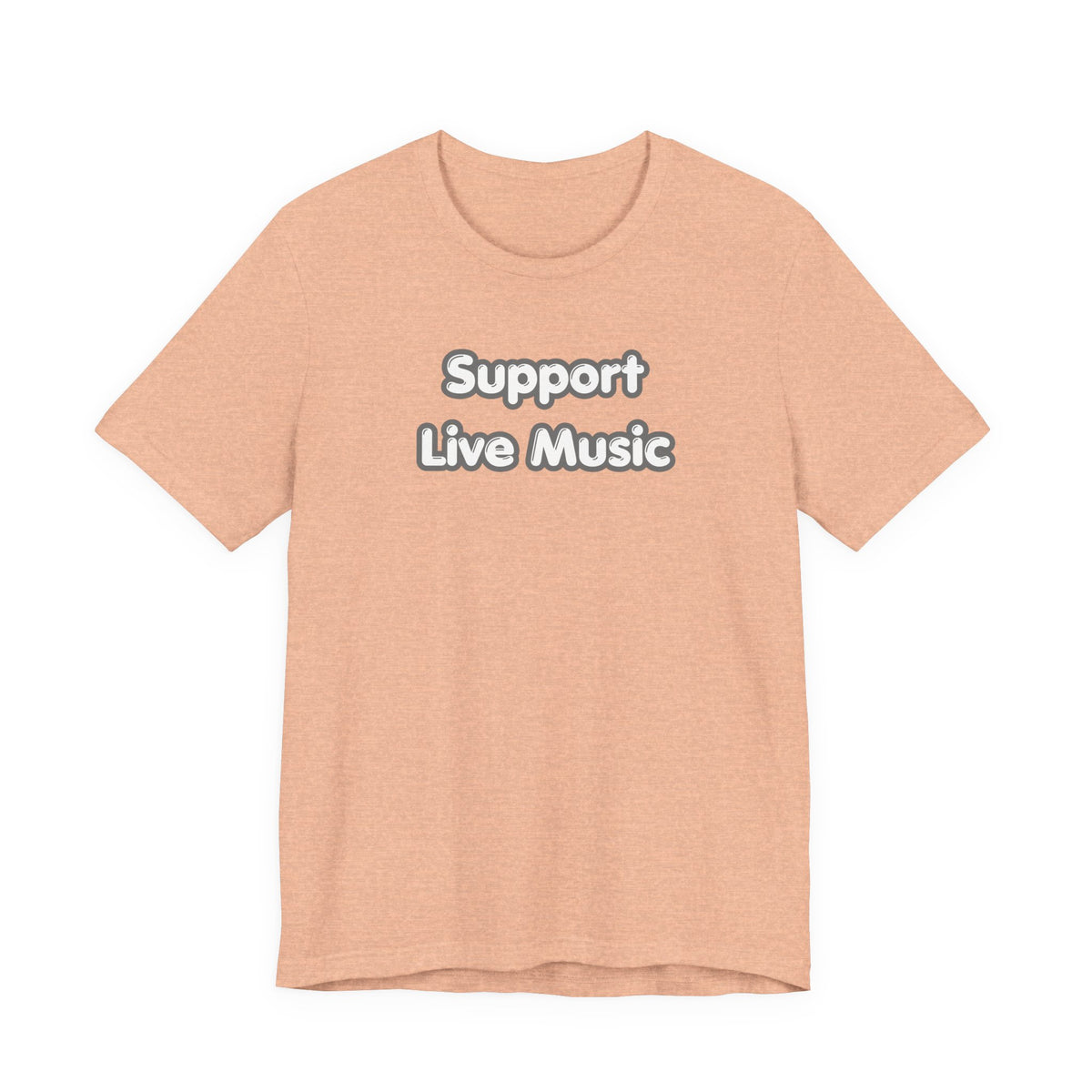 Support Live Music T-Shirt