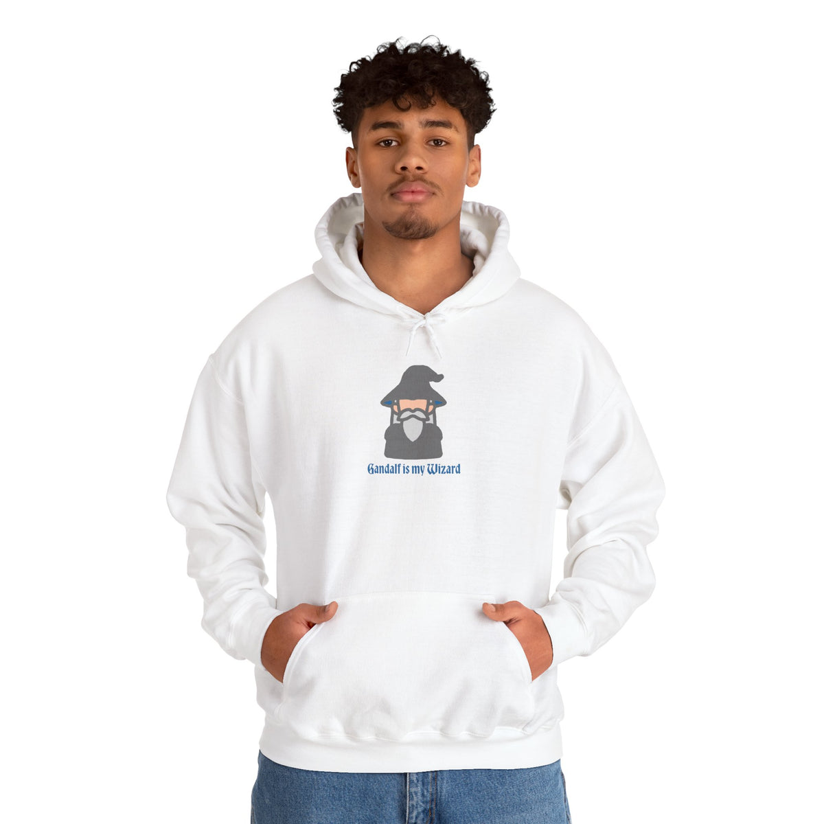 Gandalf Is My Wizard Hoodie — Cute Wizard Graphic Pullover