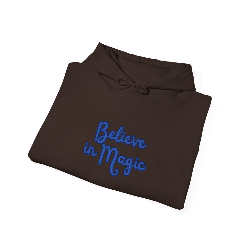 Believe in Magic Hoodie — Handwritten Script Comfort Pullover