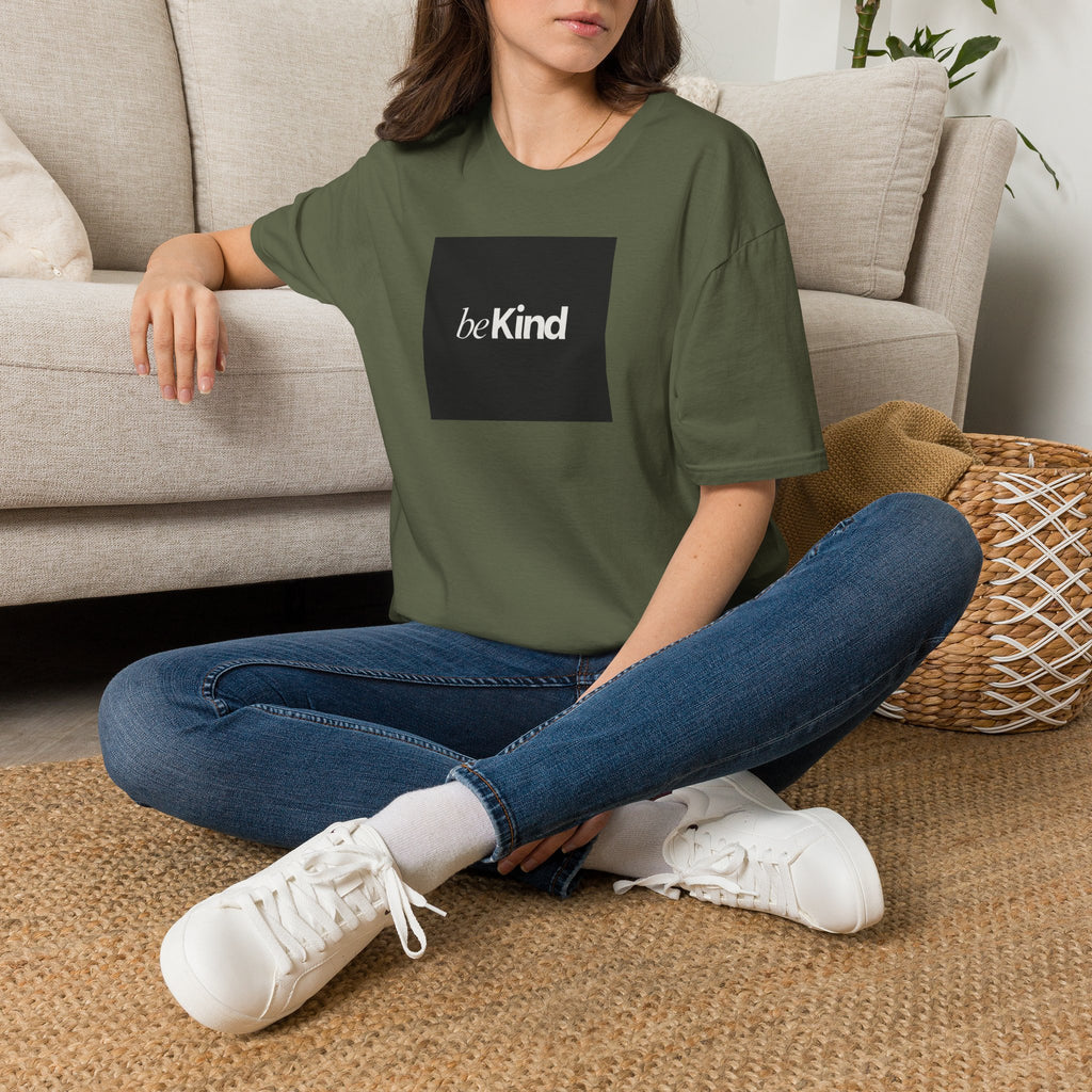 Be Kind Minimalist T-Shirt — Inspirational Positive Message Tee