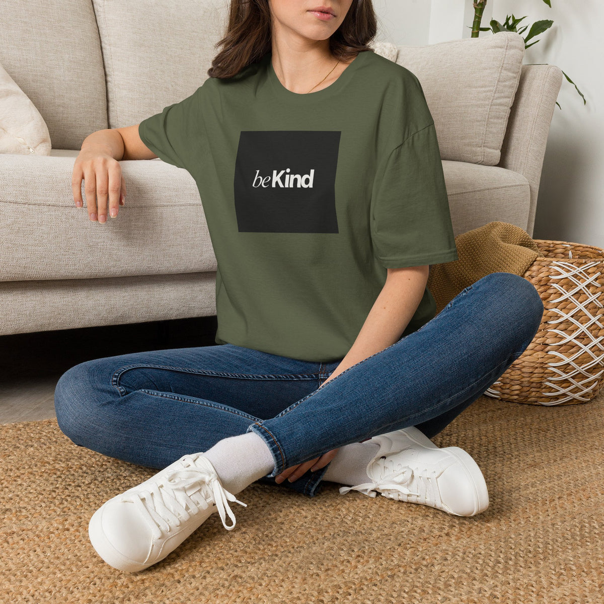 Be Kind Minimalist T-Shirt — Inspirational Positive Message Tee