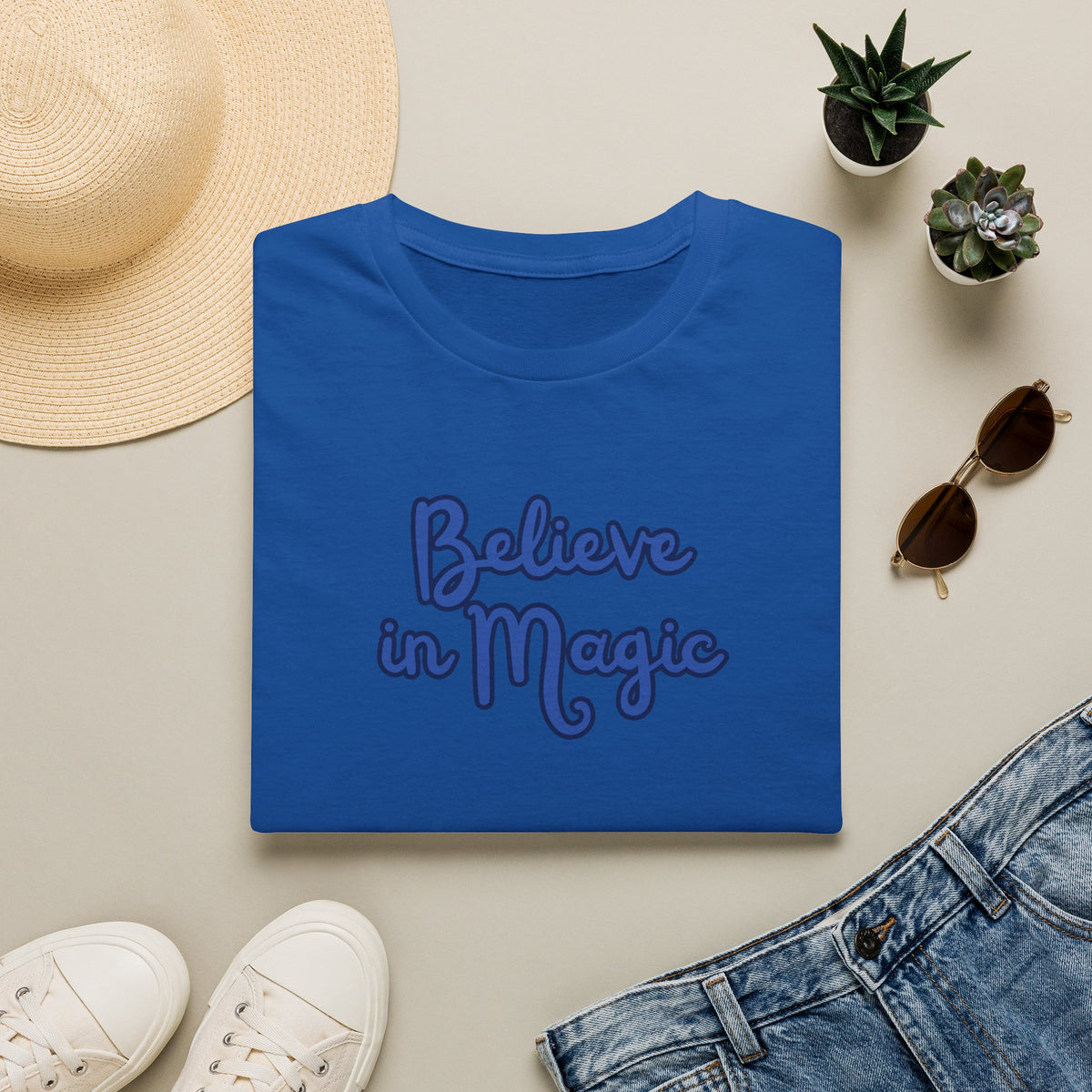 Believe in Magic T‑Shirt — Inspirational Script Tee