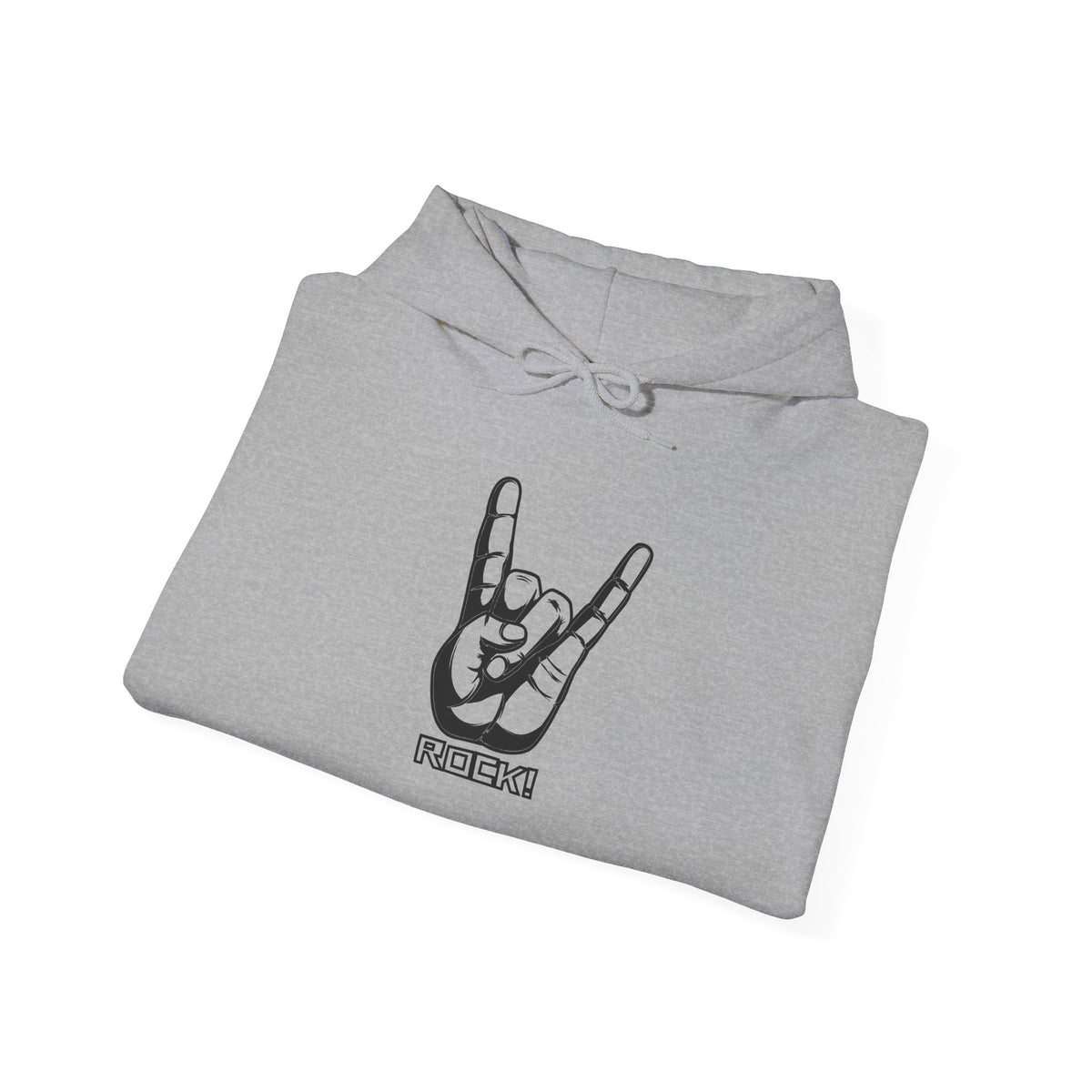 Rock On Hoodie — Cozy Graphic Pullover for Music Lovers