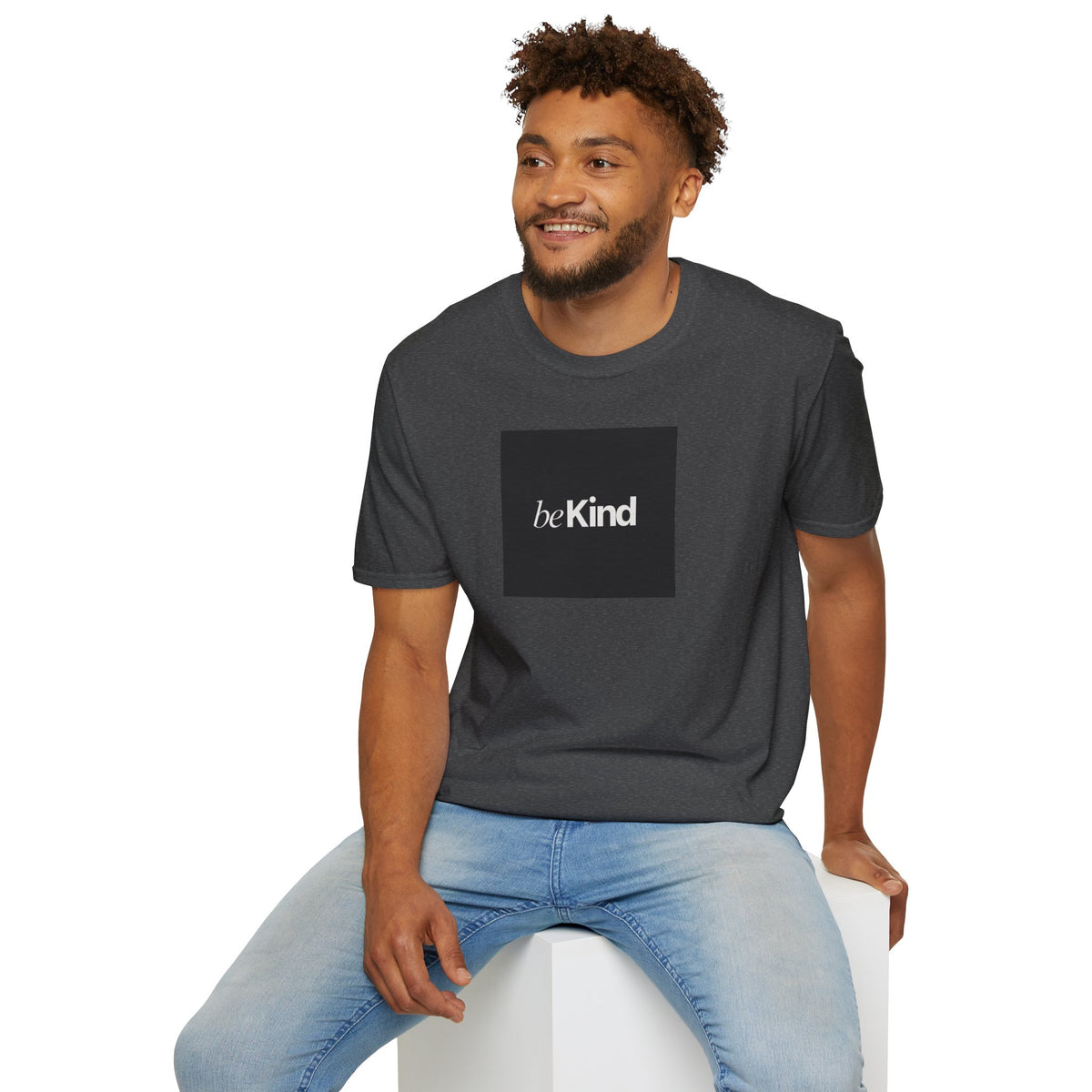 Be Kind Minimalist T-Shirt — Inspirational Positive Message Tee