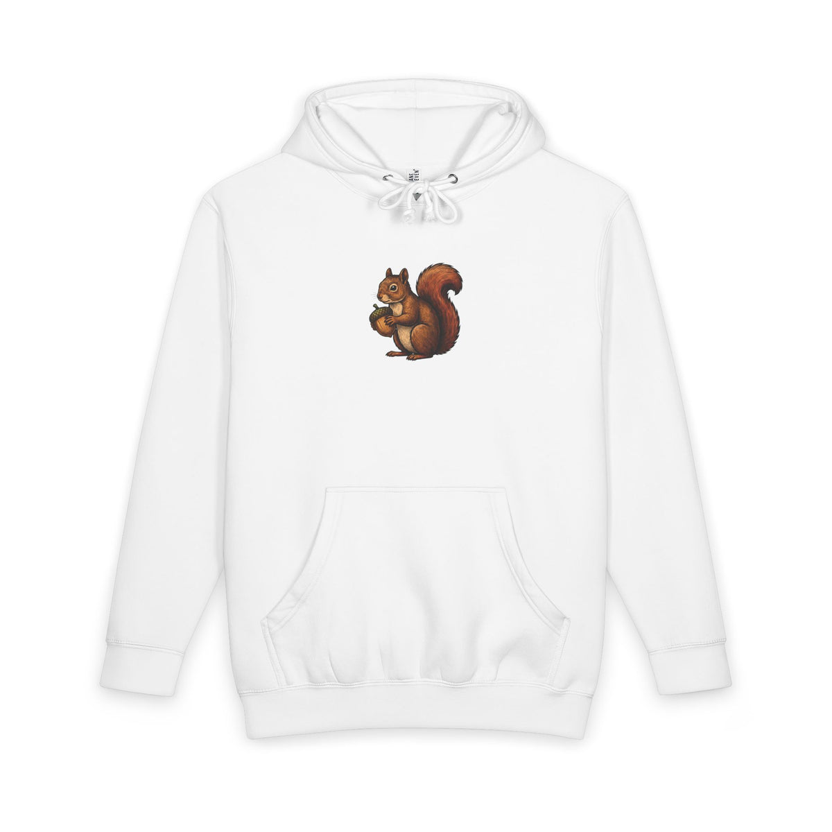 Squirrel Graphic Hoodie – Cute Acorn Forest Crewneck