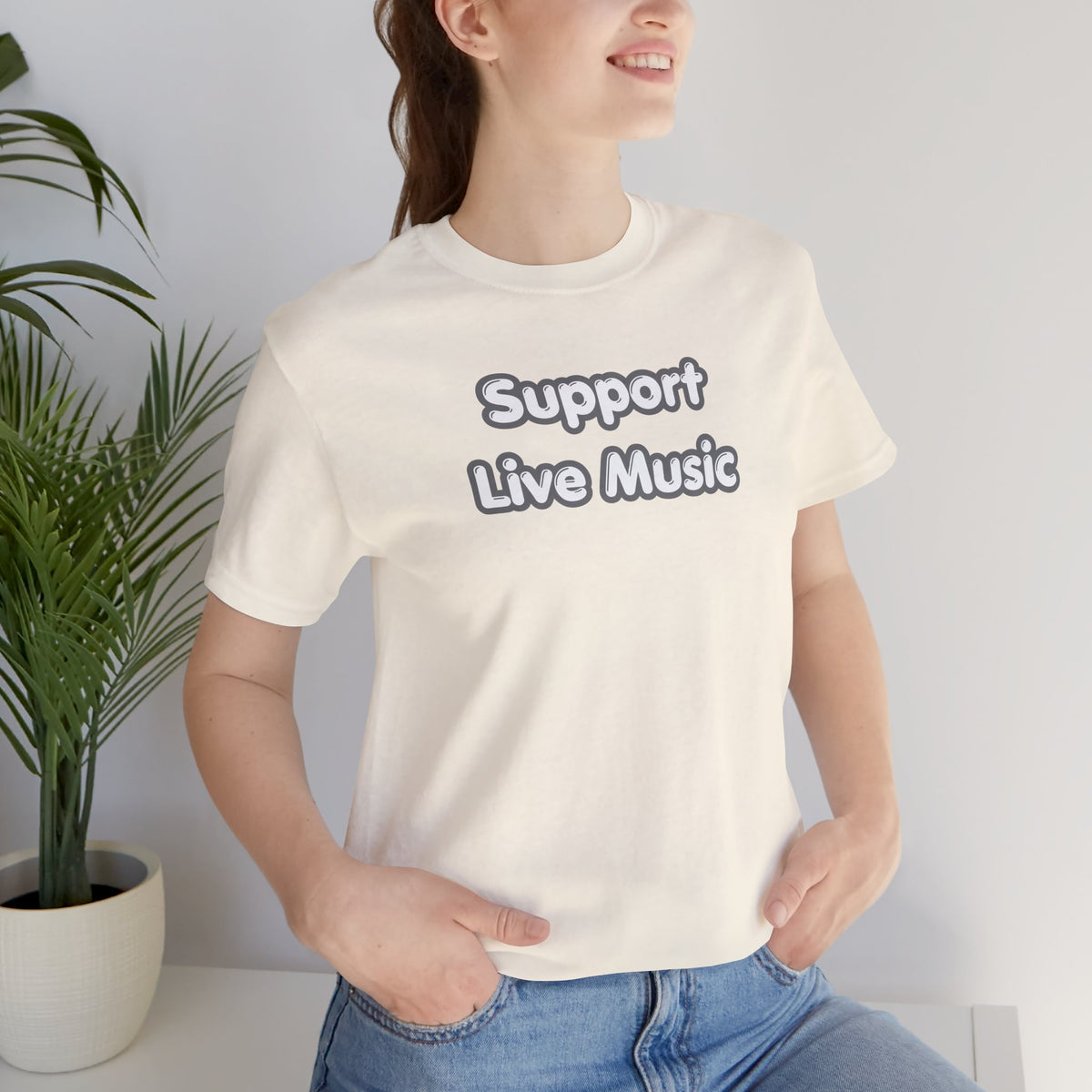 Support Live Music T-Shirt