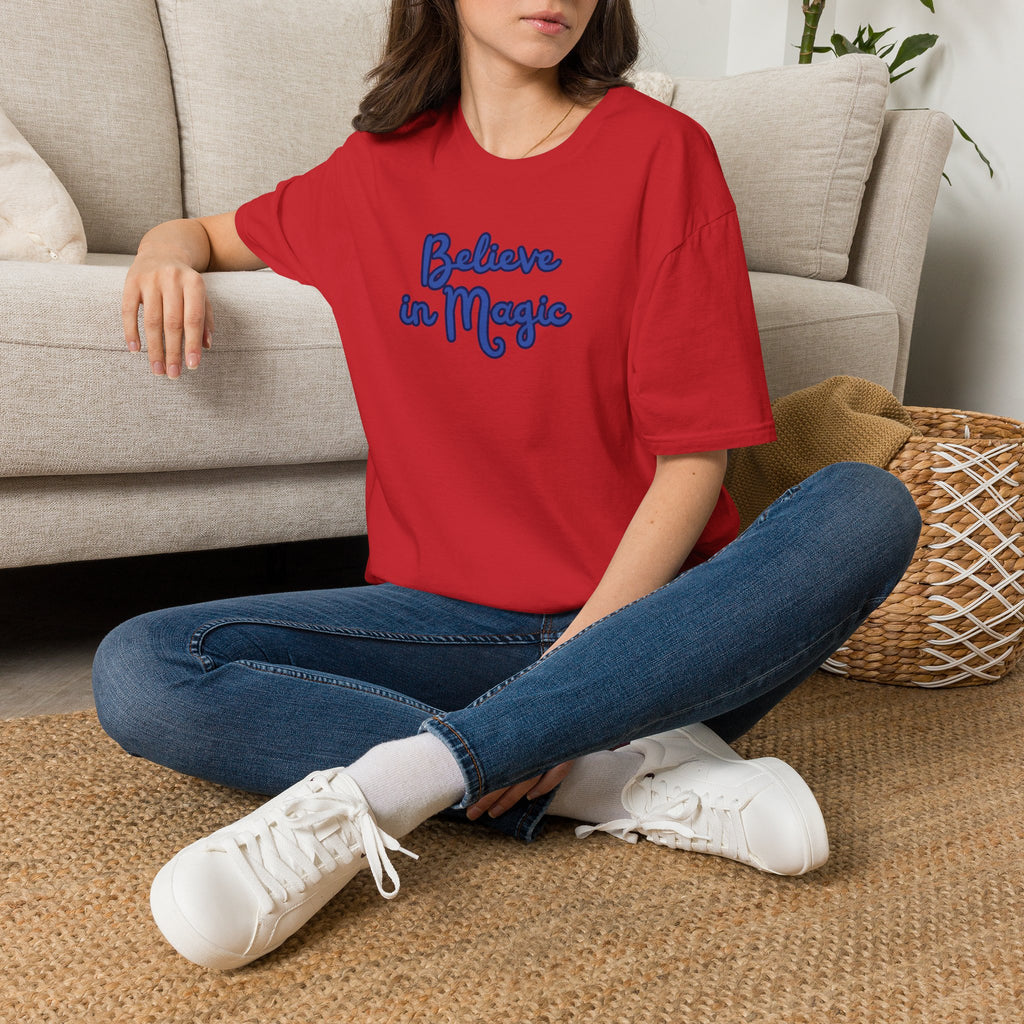 Believe in Magic T‑Shirt — Inspirational Script Tee