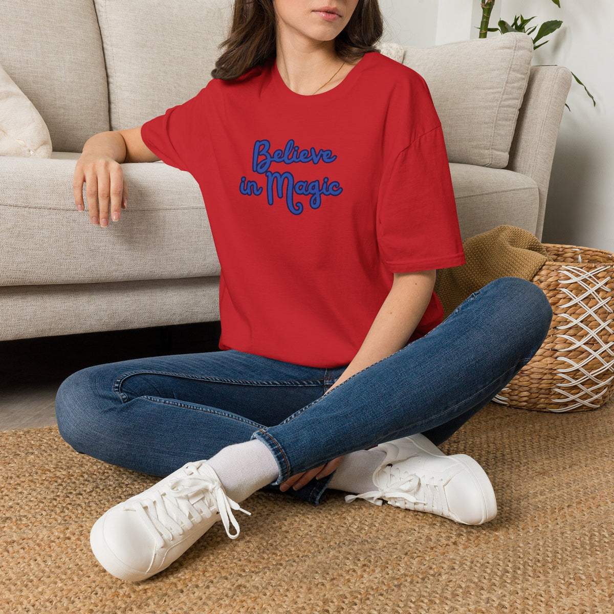 Believe in Magic T‑Shirt — Inspirational Script Tee