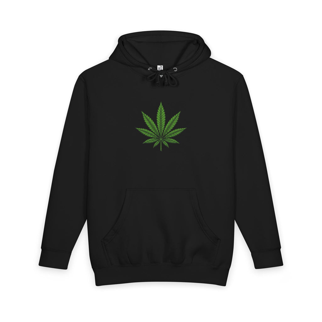 Marijuana Leaf Hoodie - Cannabis Graphic Pullover for Weed Enthusiast's