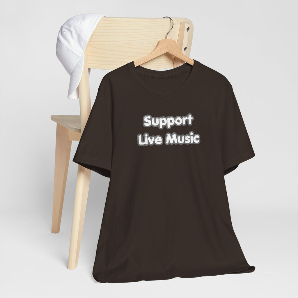 Support Live Music T-Shirt