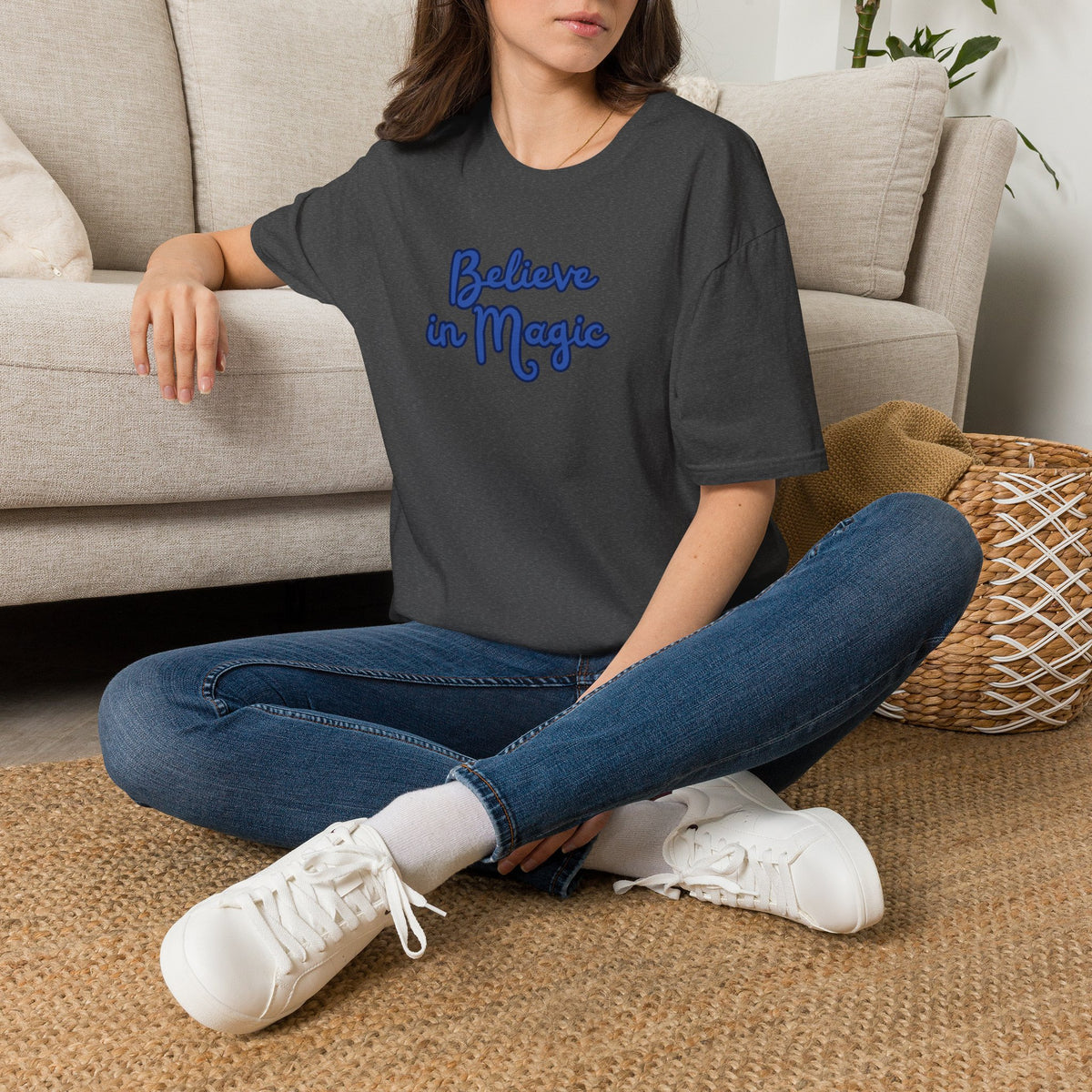 Believe in Magic T‑Shirt — Inspirational Script Tee