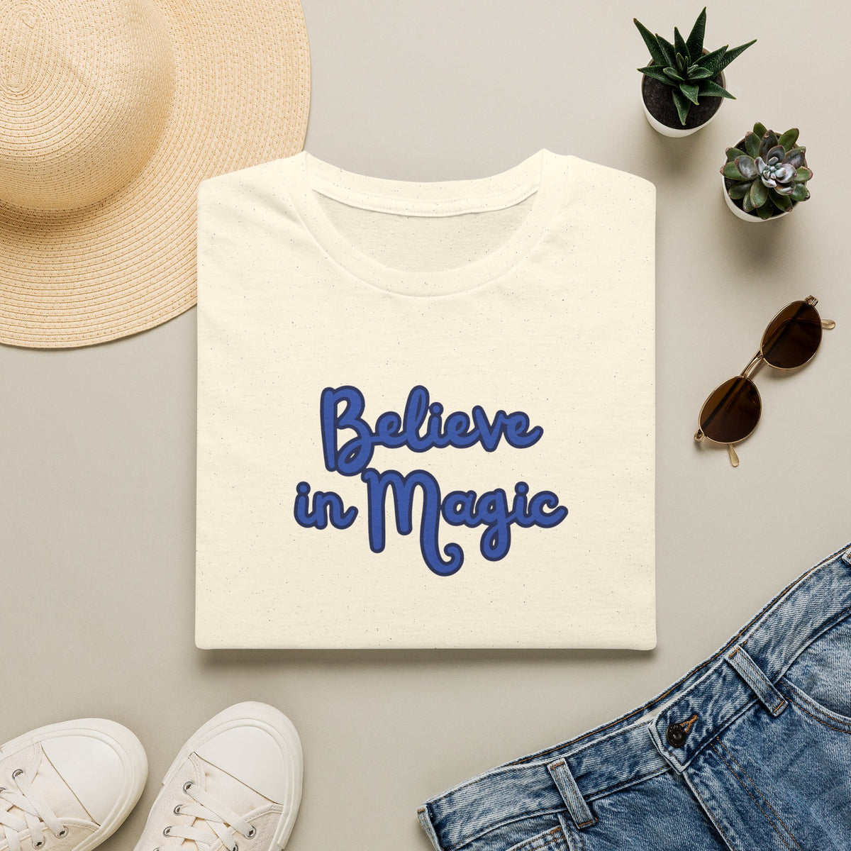 Believe in Magic T‑Shirt — Inspirational Script Tee