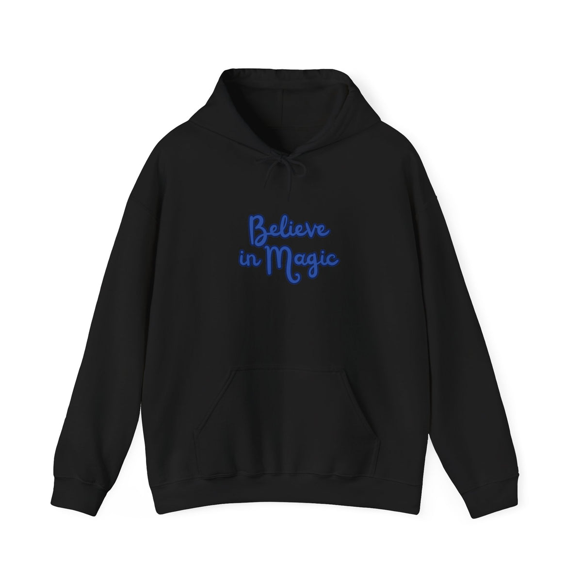 Believe in Magic Hoodie — Handwritten Script Comfort Pullover