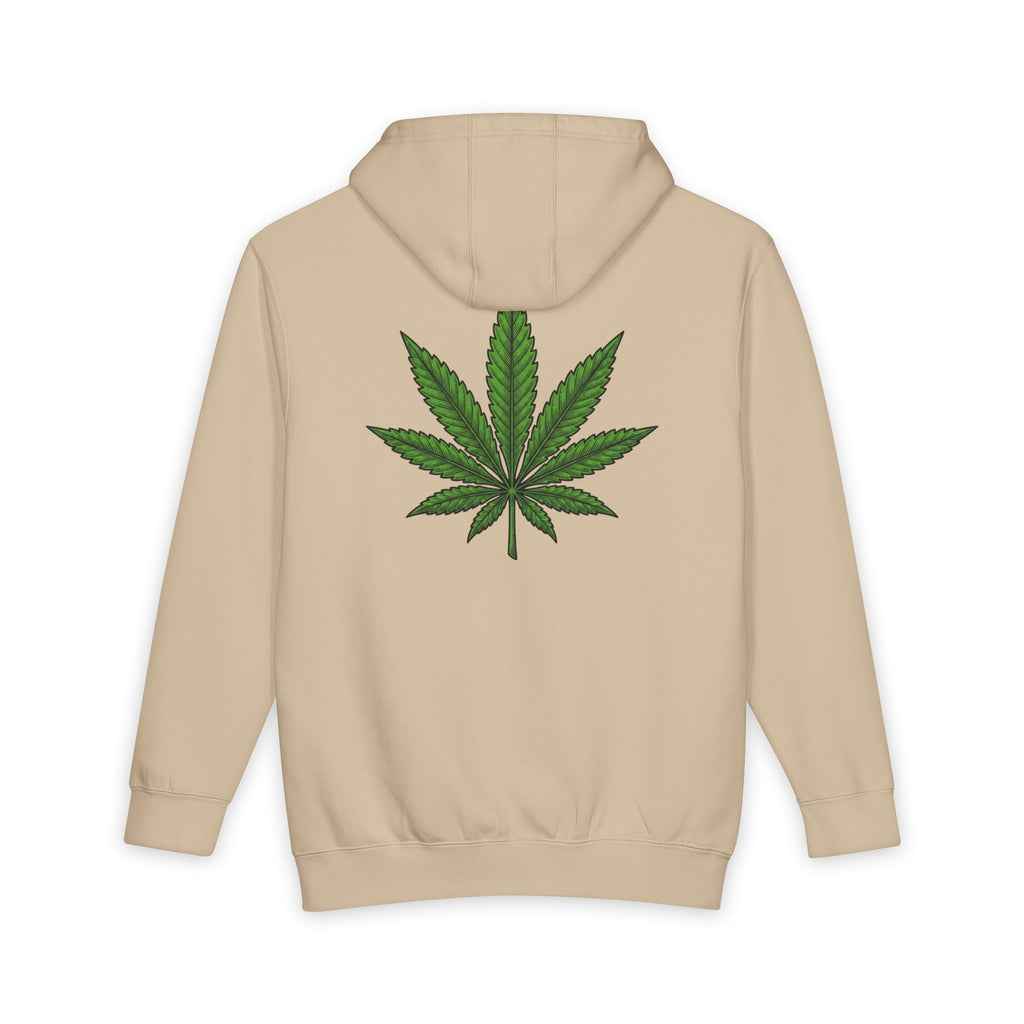 Marijuana Leaf Hoodie - Cannabis Graphic Pullover for Weed Enthusiast's