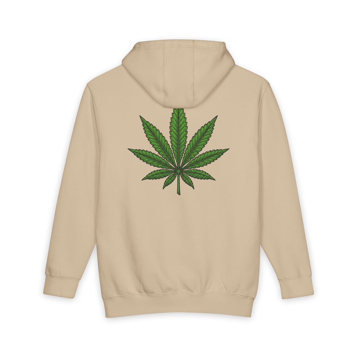 Marijuana Leaf Hoodie - Cannabis Graphic Pullover for Weed Enthusiast's
