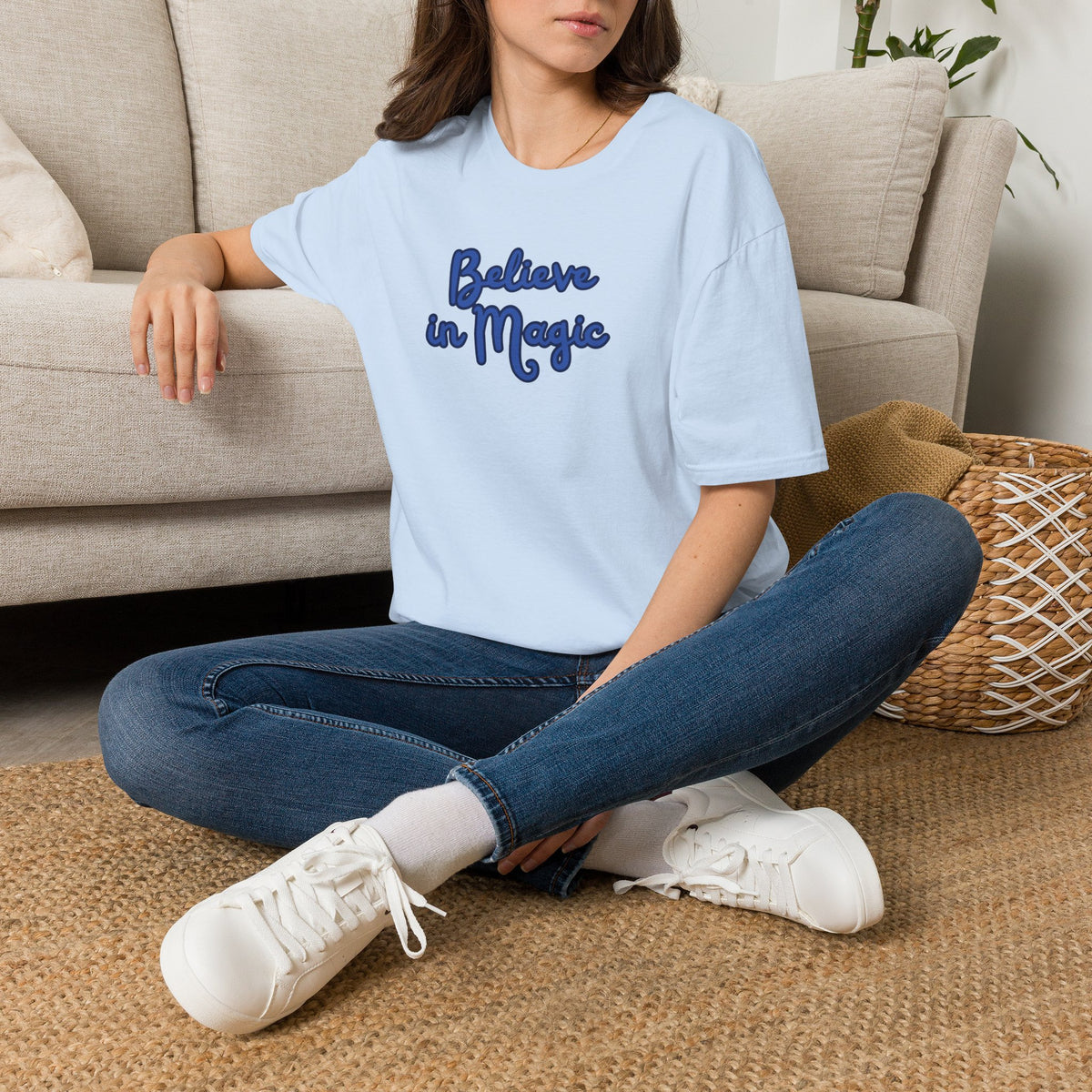 Believe in Magic T‑Shirt — Inspirational Script Tee