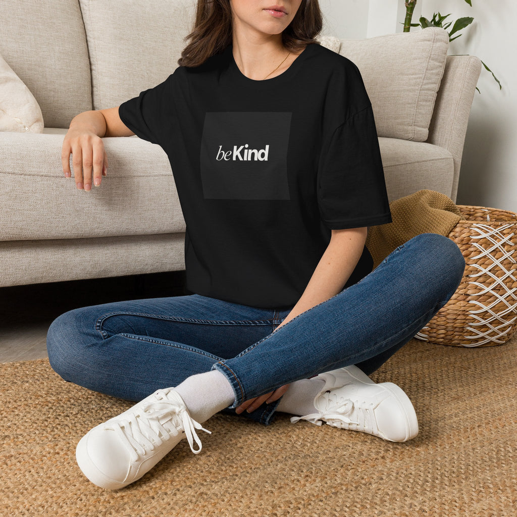 Be Kind Minimalist T-Shirt — Inspirational Positive Message Tee