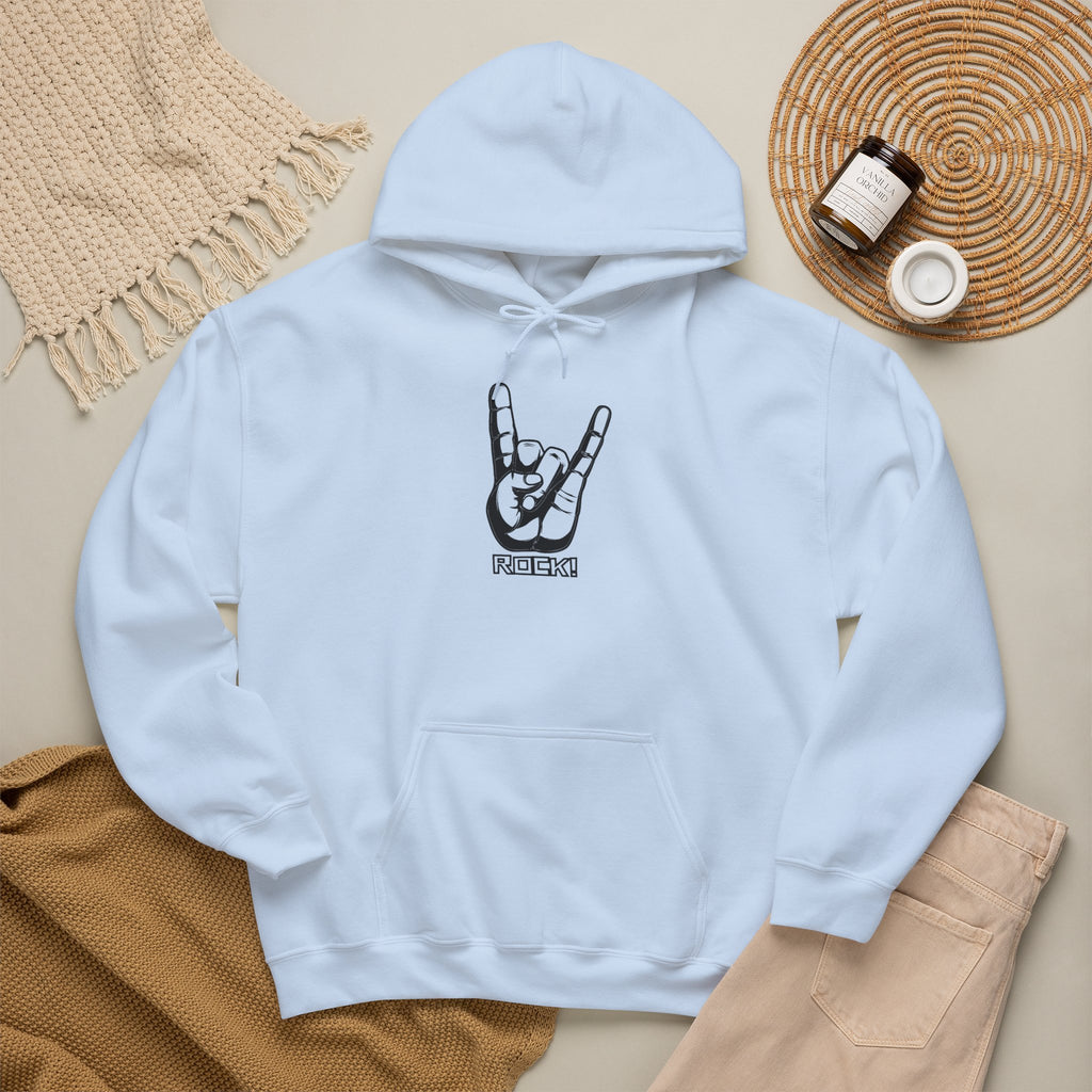 Rock On Hoodie — Cozy Graphic Pullover for Music Lovers