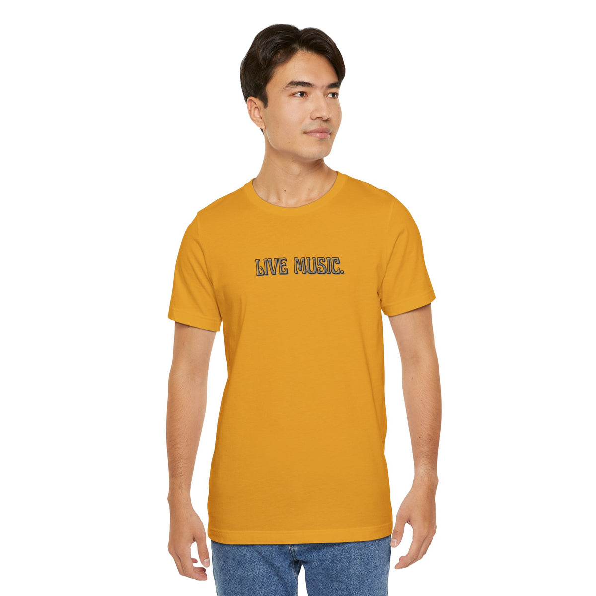 Live Music T-Shirt — Minimalist Concert Tee