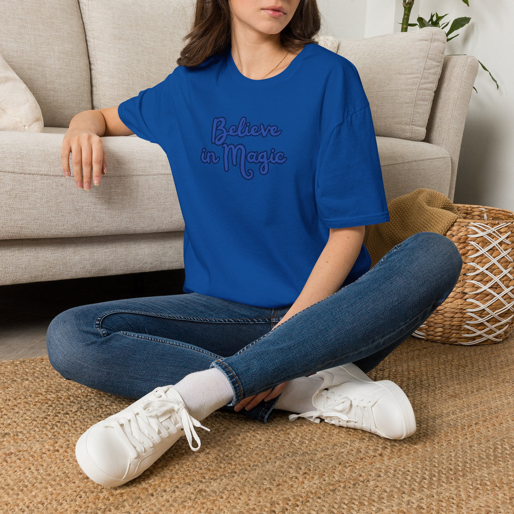 Believe in Magic T‑Shirt — Inspirational Script Tee