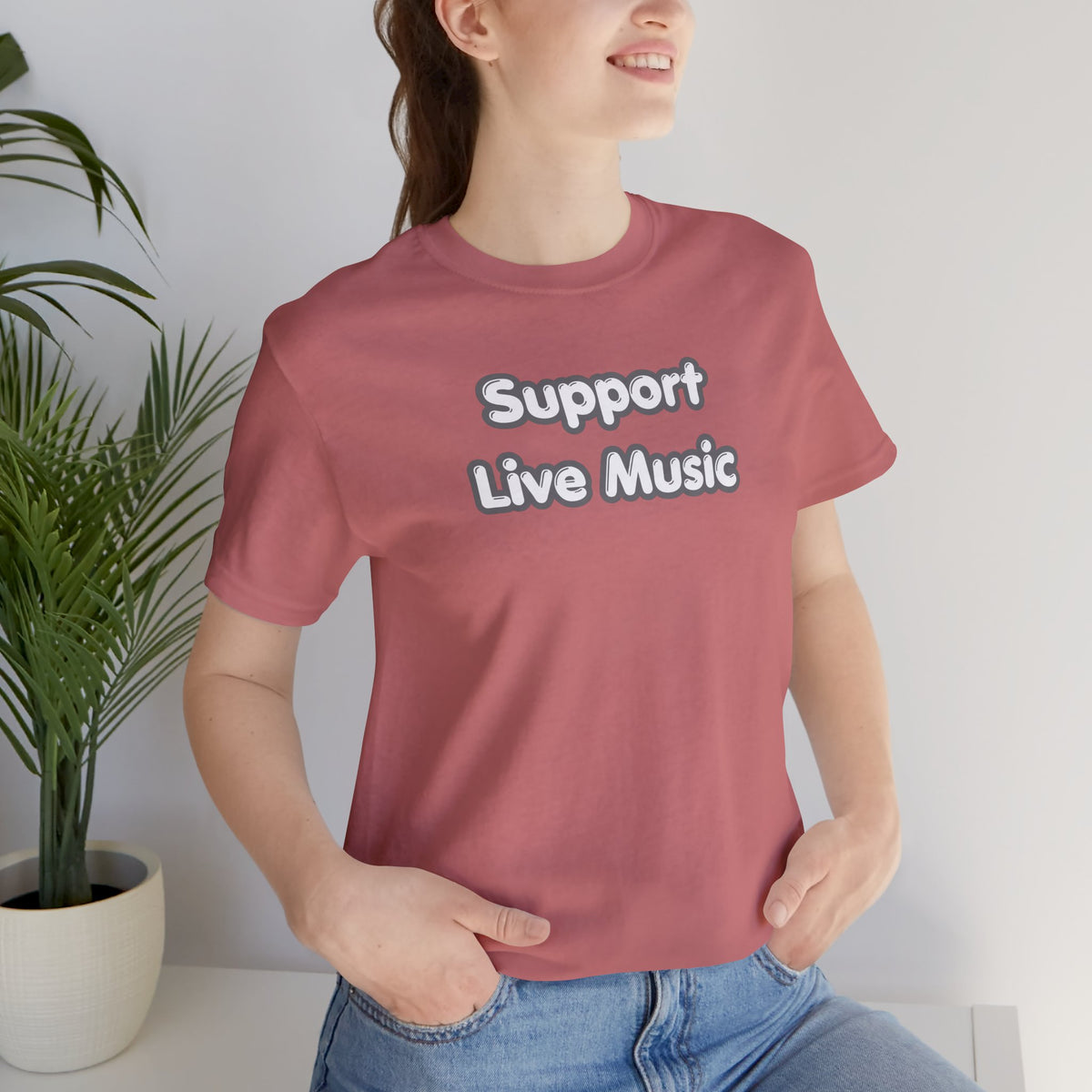 Support Live Music T-Shirt