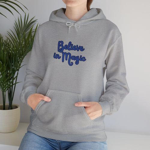 Believe in Magic Hoodie — Handwritten Script Comfort Pullover