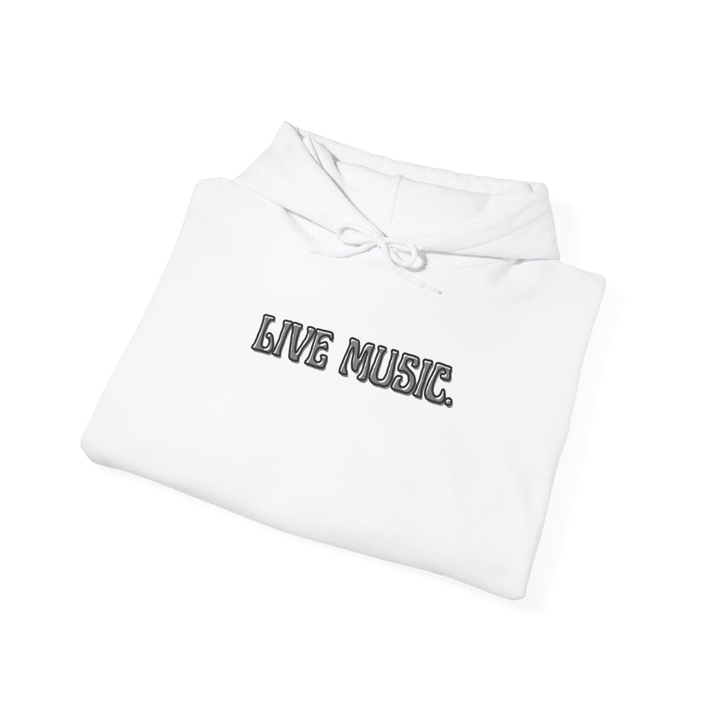 Live Music Hoodie — Vintage Band Tour Style Pullover for Music Lovers