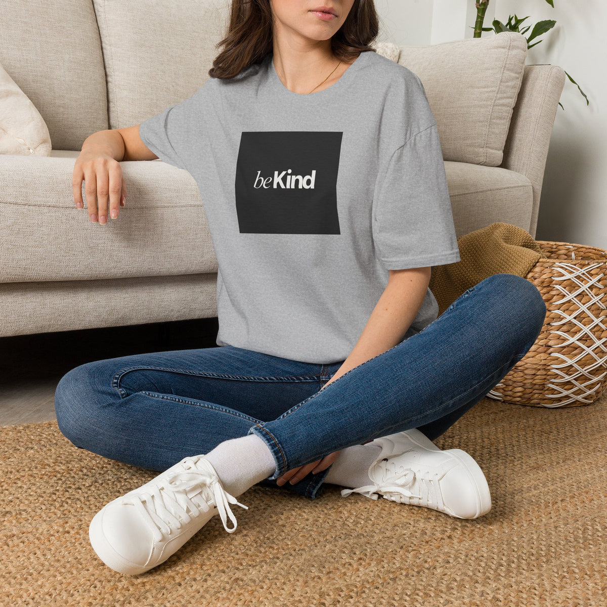 Be Kind Minimalist T-Shirt — Inspirational Positive Message Tee