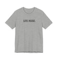 Live Music T-Shirt — Minimalist Concert Tee