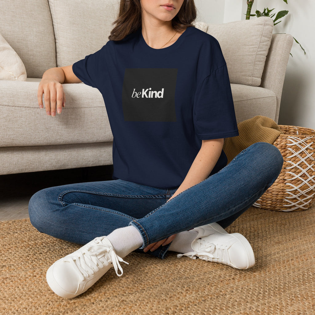 Be Kind Minimalist T-Shirt — Inspirational Positive Message Tee