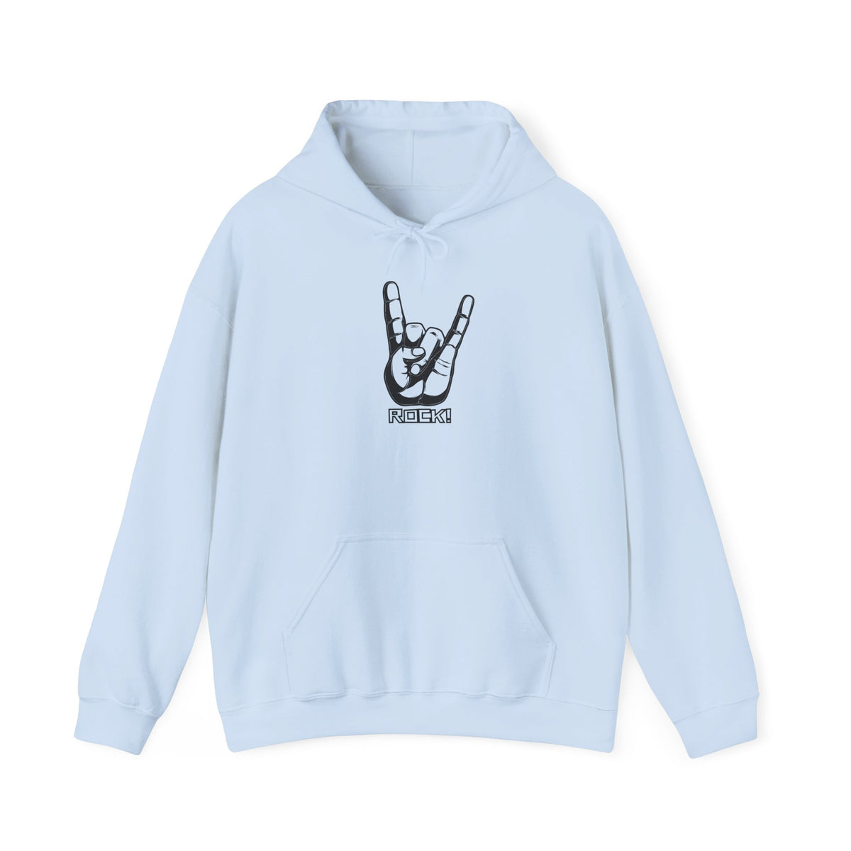 Rock On Hoodie — Cozy Graphic Pullover for Music Lovers
