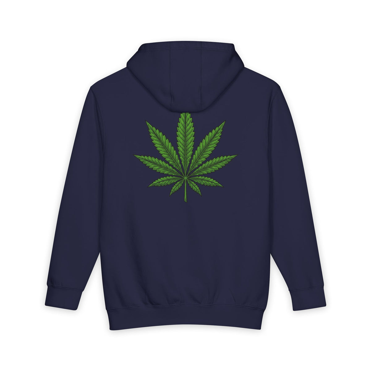 Marijuana Leaf Hoodie - Cannabis Graphic Pullover for Weed Enthusiast's