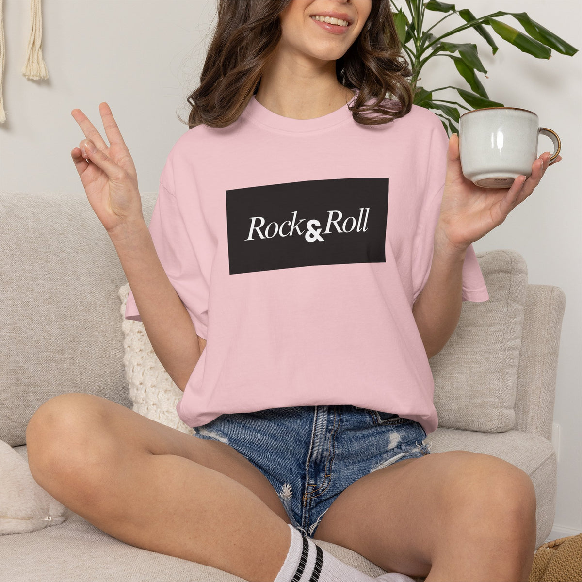 Rock & Roll Box Logo T‑Shirt