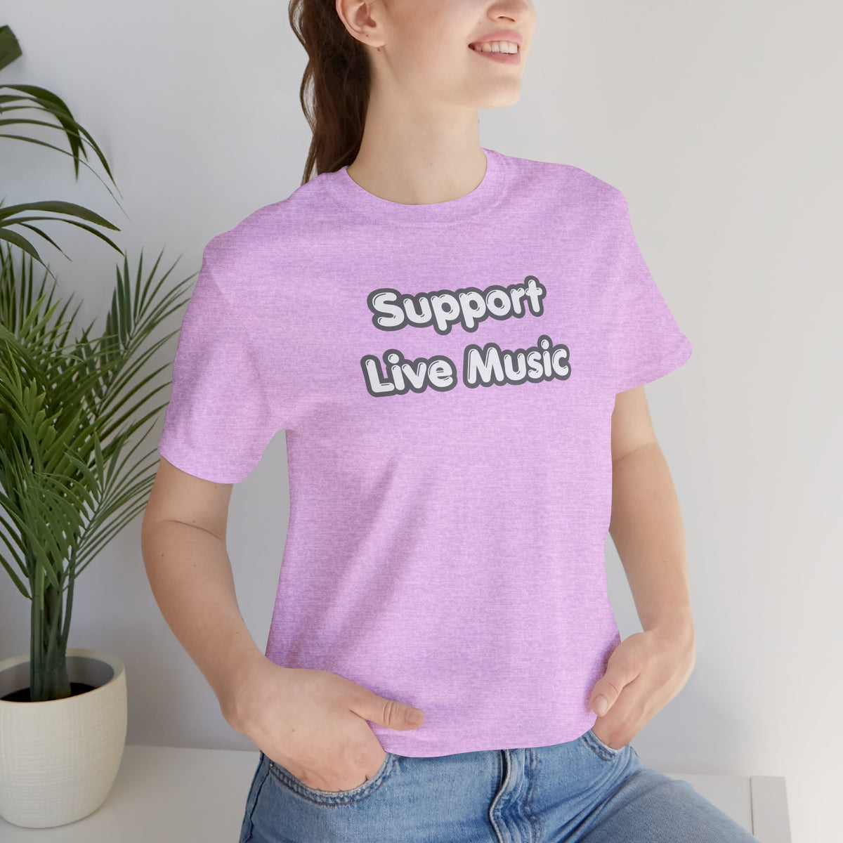 Support Live Music T-Shirt
