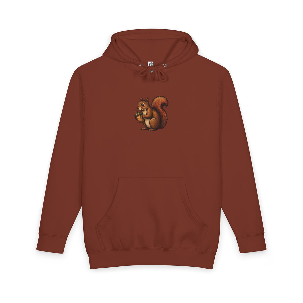Squirrel Graphic Hoodie – Cute Acorn Forest Crewneck