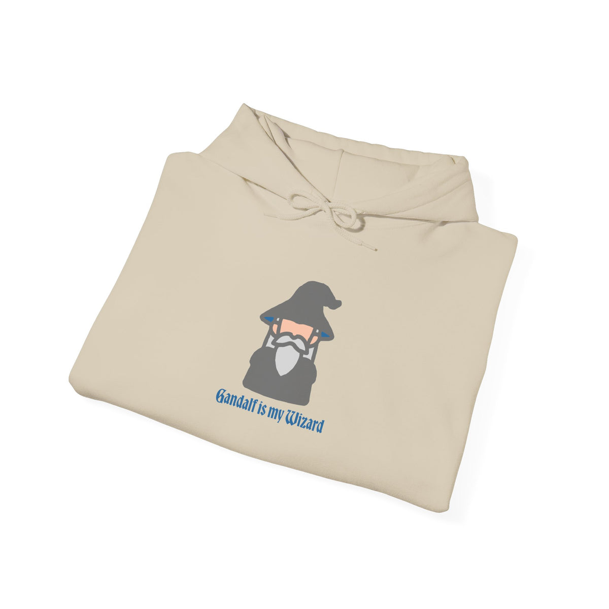 Gandalf Is My Wizard Hoodie — Cute Wizard Graphic Pullover