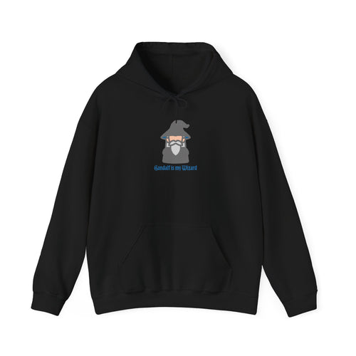 Gandalf Is My Wizard Hoodie — Cute Wizard Graphic Pullover