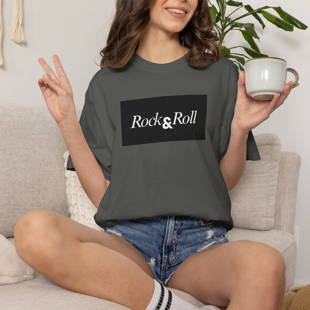 Rock & Roll Box Logo T‑Shirt