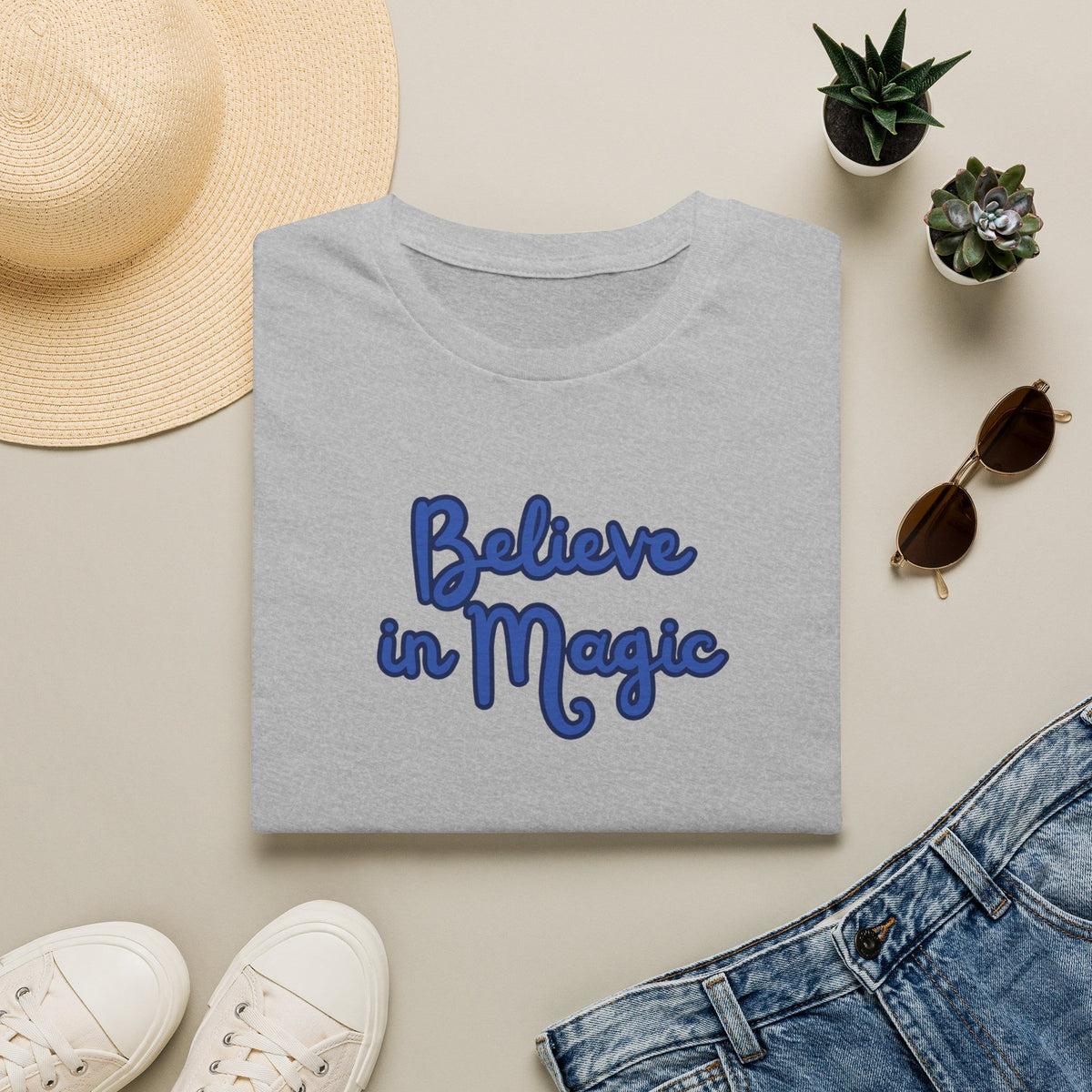 Believe in Magic T‑Shirt — Inspirational Script Tee