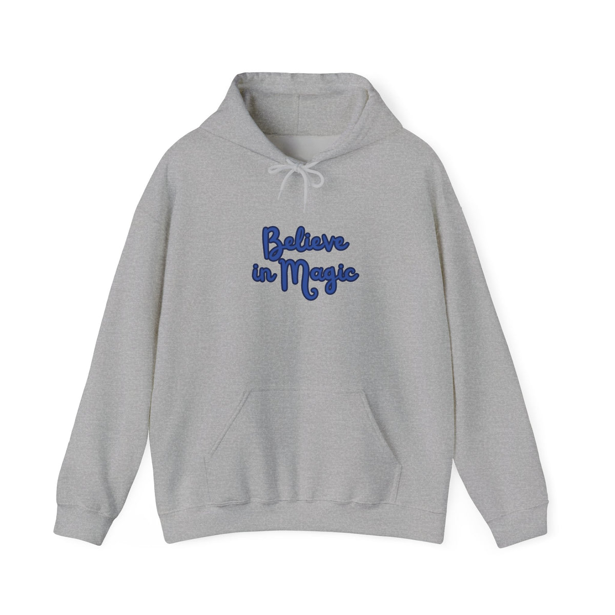 Believe in Magic Hoodie — Handwritten Script Comfort Pullover