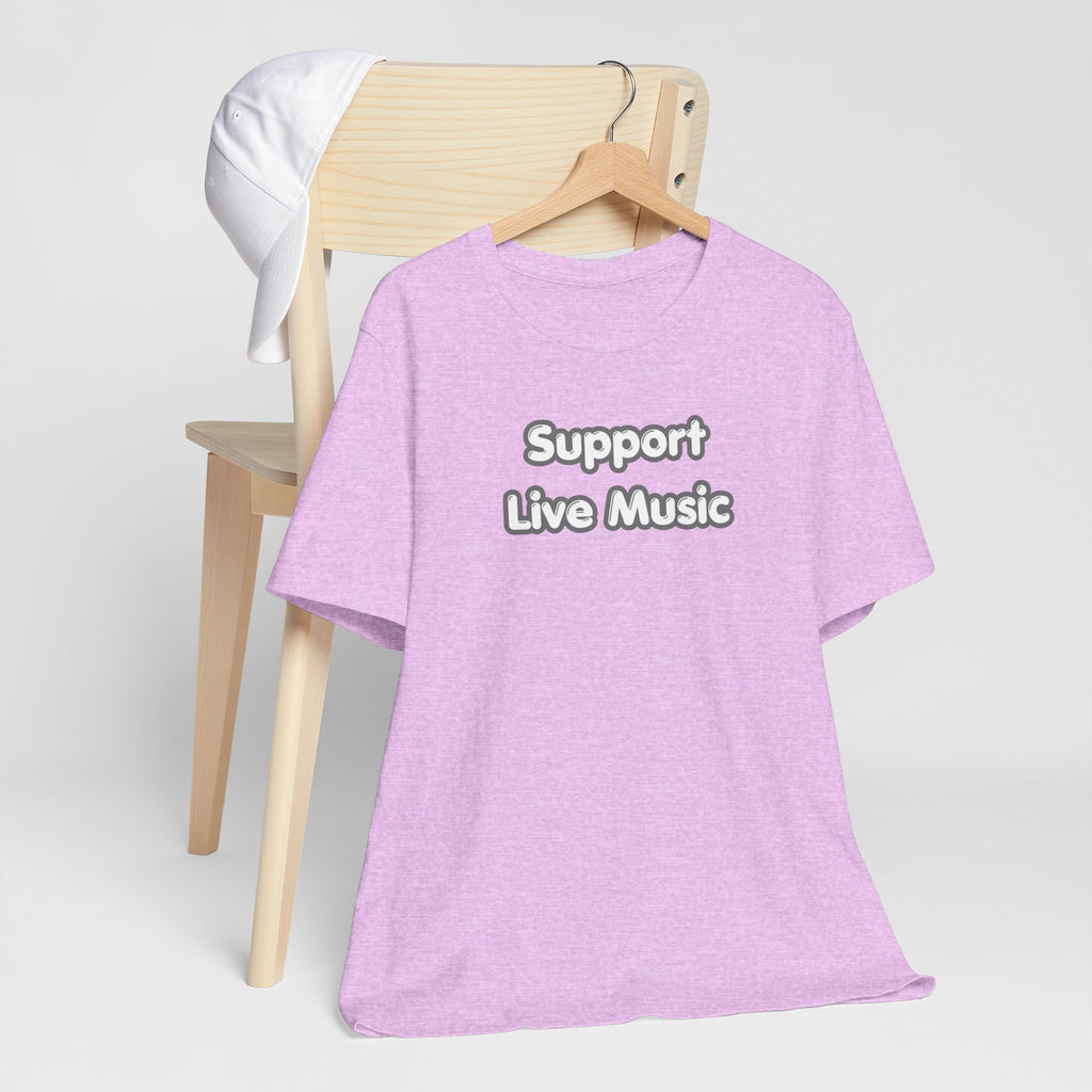 Support Live Music T-Shirt
