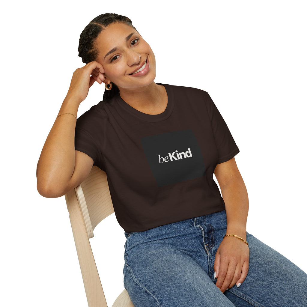 Be Kind Minimalist T-Shirt — Inspirational Positive Message Tee