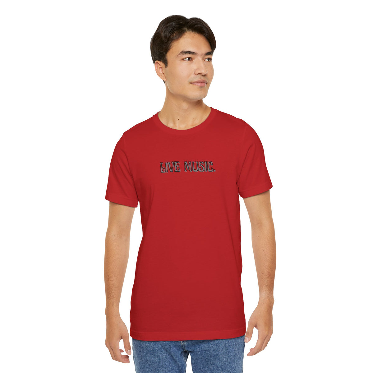 Live Music T-Shirt — Minimalist Concert Tee